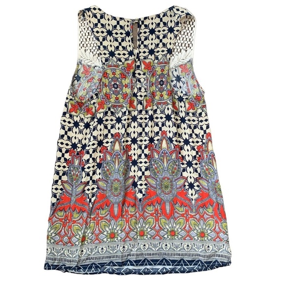 Women’s patterned tank tops size small Daniel Rainn, Skies Are Blue, Fun 2 Fun - Picture 7 of 10